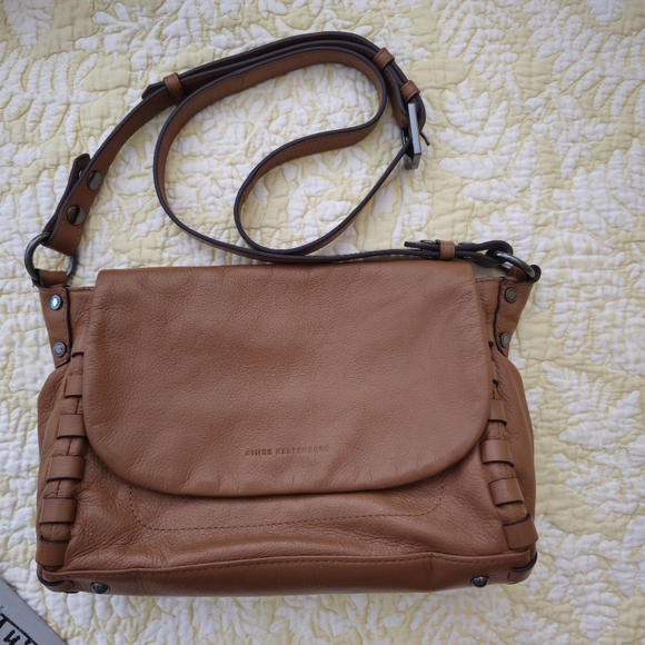 Aimee Kestenberg Zen Convertible Crossbody Leather - Chestnut Brown - Picture 5 of 8